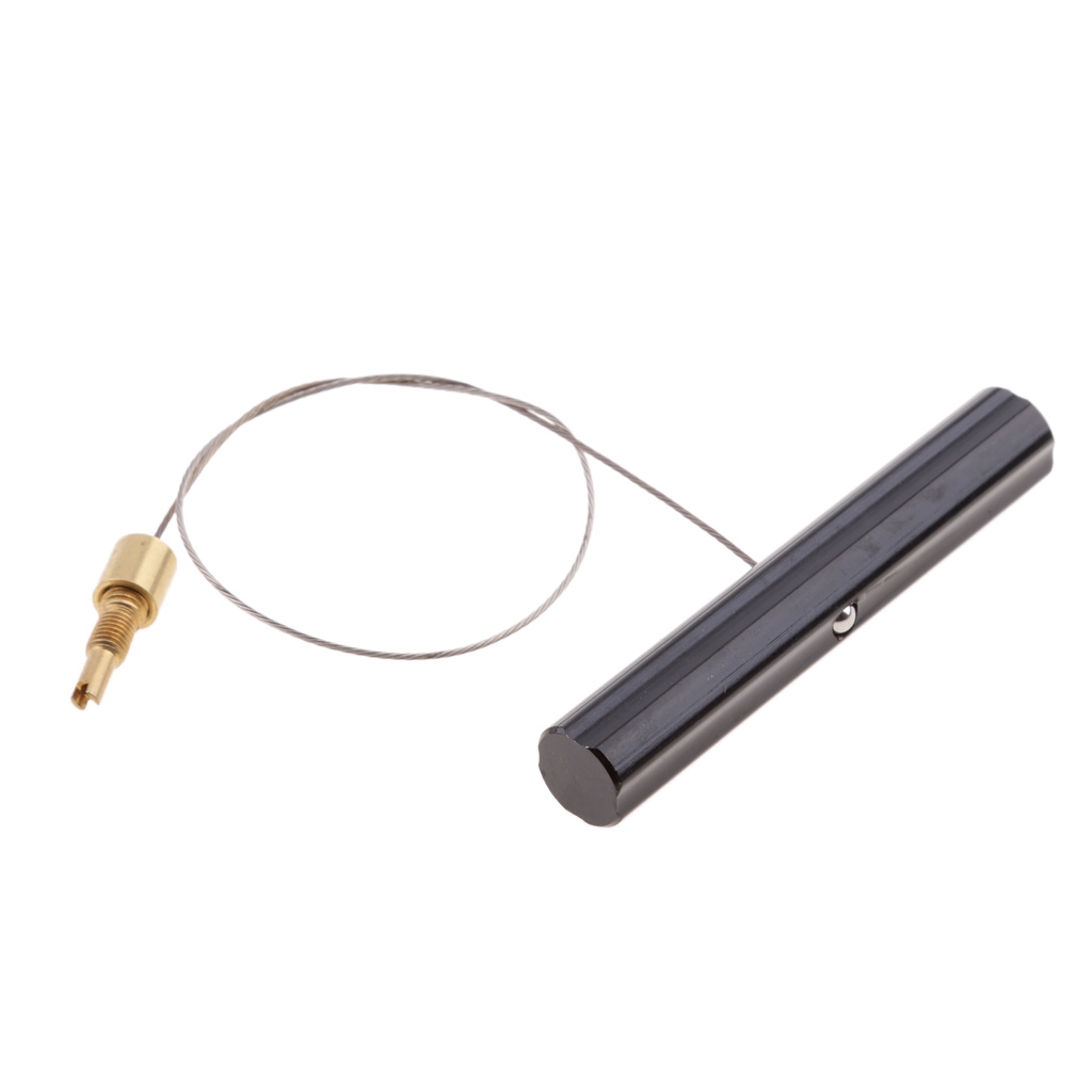 Extractor de vástago de válvula de aire para cambio de neumáticos, color negro: Negro