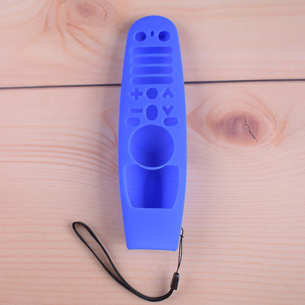 Étui pour LG de Protection en Silicone AN-MR600 TV MR650 AN-MR18BA housse de télécommande magique antichoc lavable: Blue case
