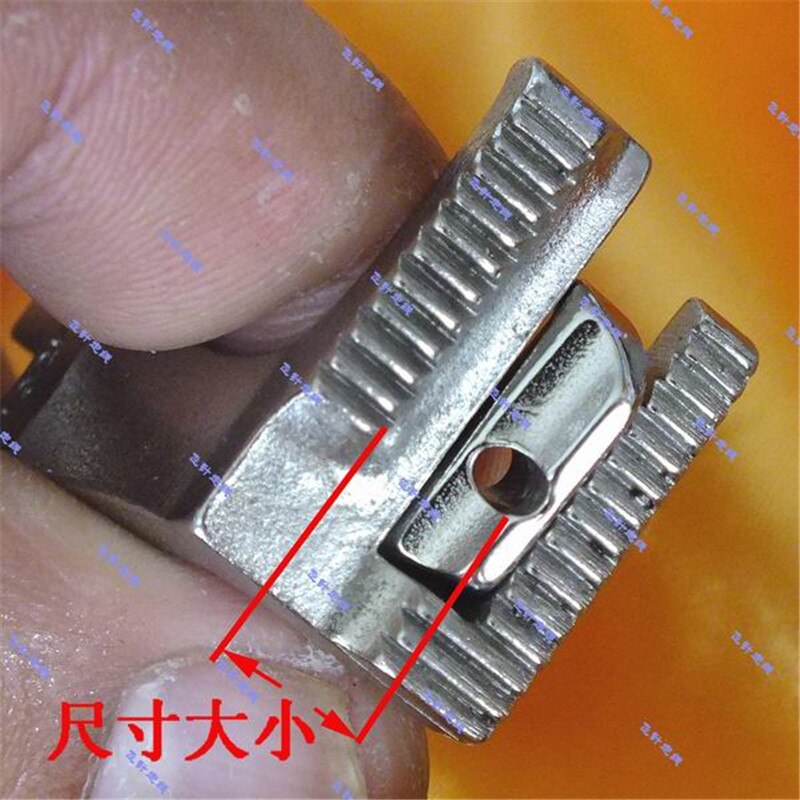 Industrial Walking Foot Sewing Machine Welting Presser Foot, Wrap rope, Plastic strip