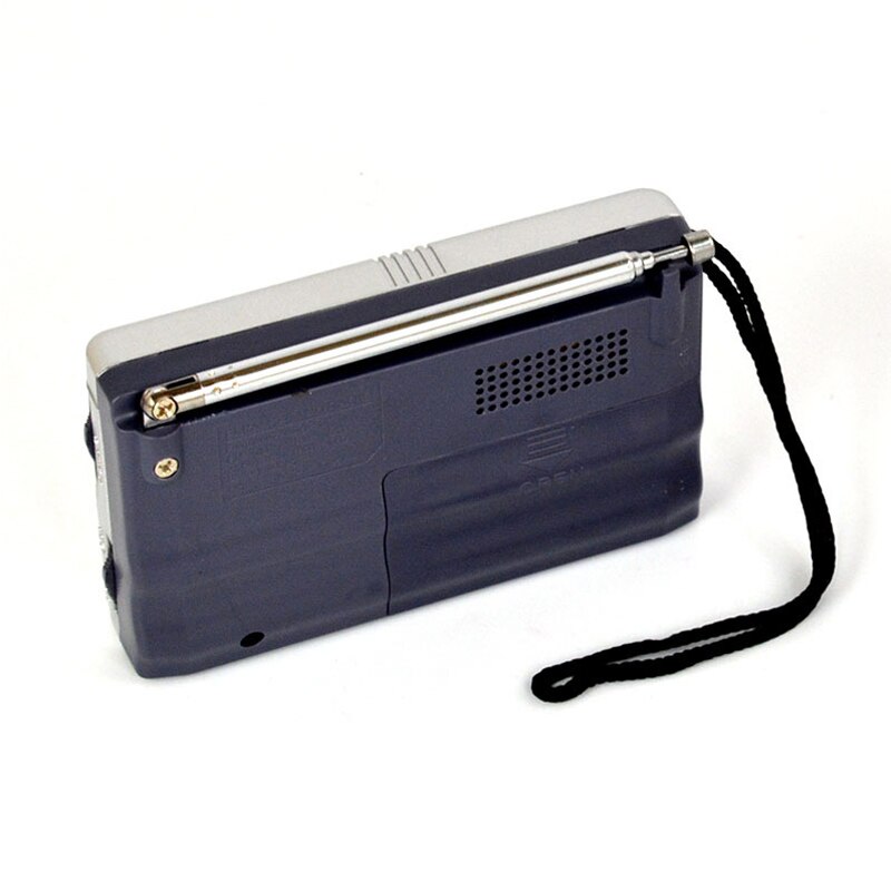 Universele BC-R21 Mini Radio Hand Held Draagbare Am Fm Telescopische Antenne Pocket Radio Wereldontvanger Speaker Batterij Aangedreven