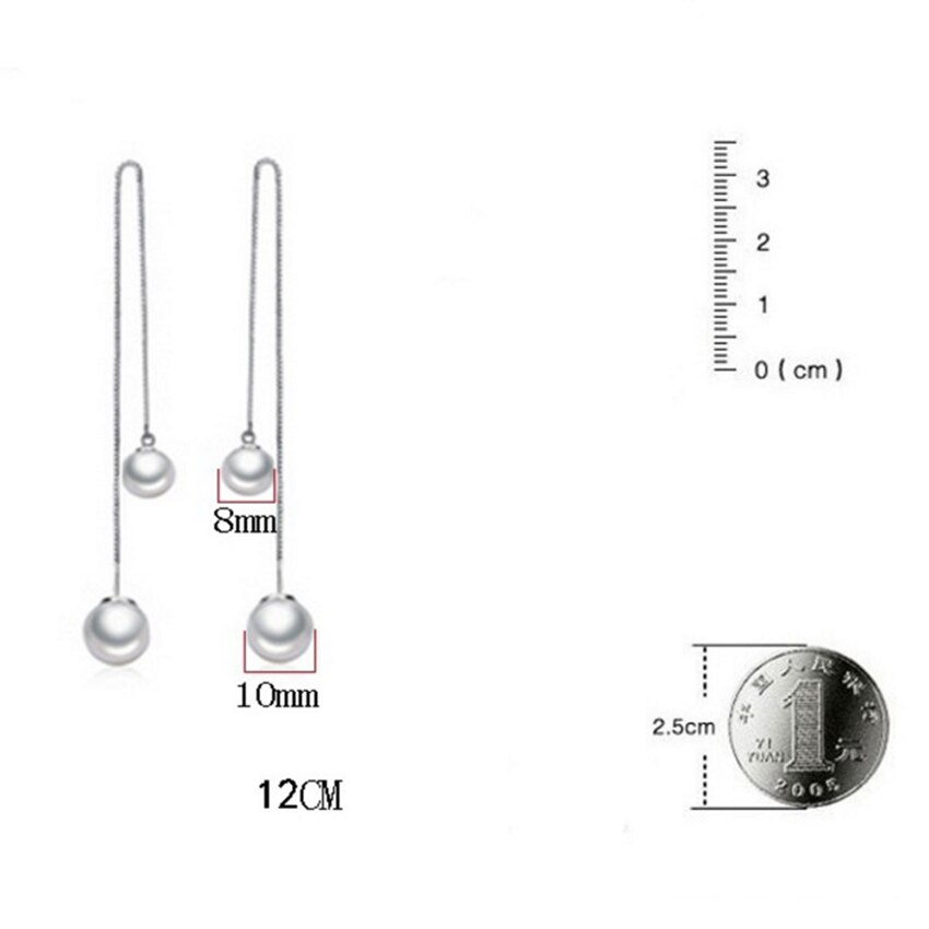 NEHZY 925 sterlina gioielli in argento donna di Alta-qualità lungo paragrafo nappa orecchio ornamento popolare delle ragazze dolce della perla orecchini di goccia