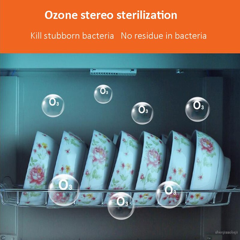Armoire de désinfection mini ménage désinfection armoire de nettoyage ozone infrarouge moyenne température désinfection placard 220v