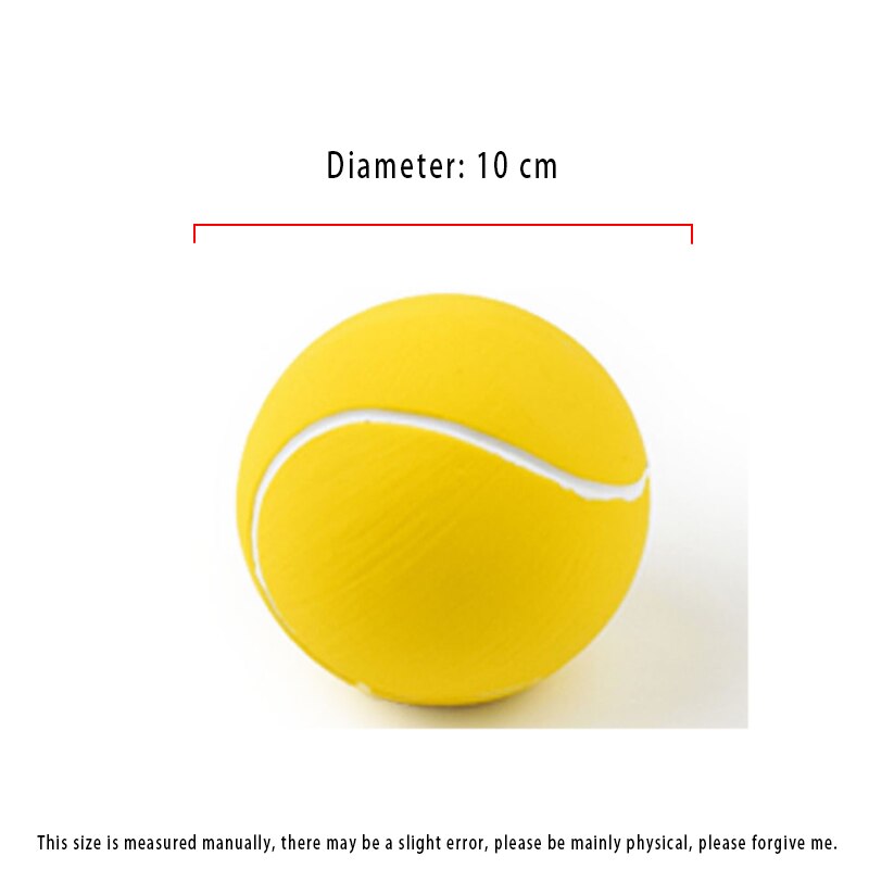 PU Slow Bounce Flat Rugby Foam Sponge Solid Ball, Soccer Ball, Volleyball, Dog Teeth Grinding Toy Ball: 10