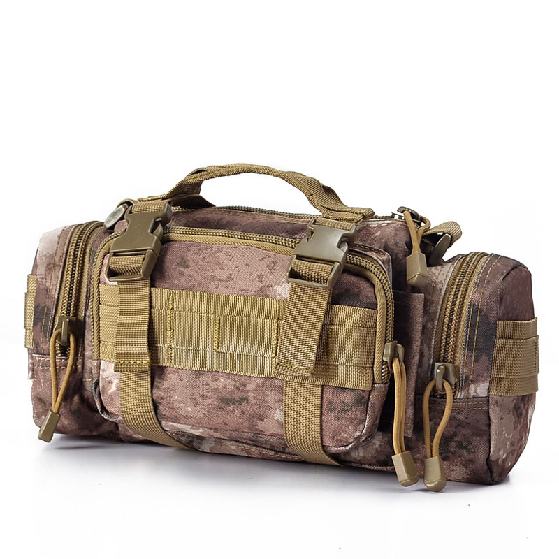 estilo YaKeda deporte al aire libre viaje bolso portátil montar ocio mochila montañismo para hombres y mujeres: Desert Camouflage