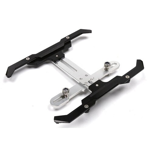 Motorcycle Cnc Aluminium Verstelbare Nummerplaat Frame Bracket Houder Voor Honda PCX125 FORZA350 FORZA300 X-ADV750 ADV150 MSX125: Black