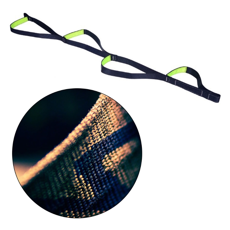 4 Step Outdoor Soft Ladder Tree Tent Suspended Rope Ladder Webbing Ribbon Escape Training Fire Rescue Climbing Portable