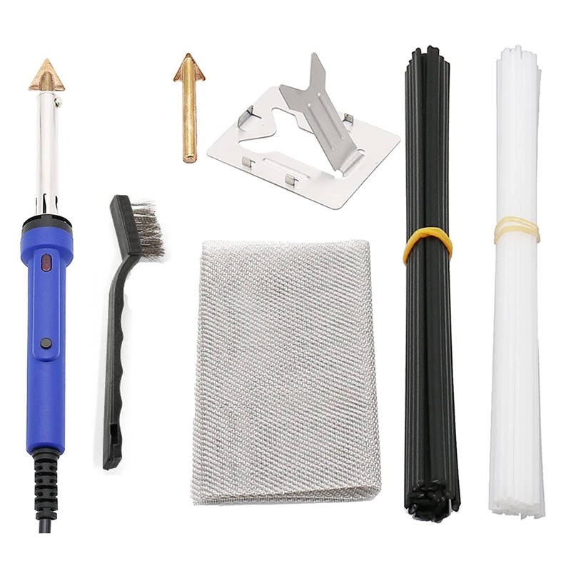 Plastic Welding Machine Kit, 80W Plastic Welding Kit, Suitable For Bumper, Kayak Repair