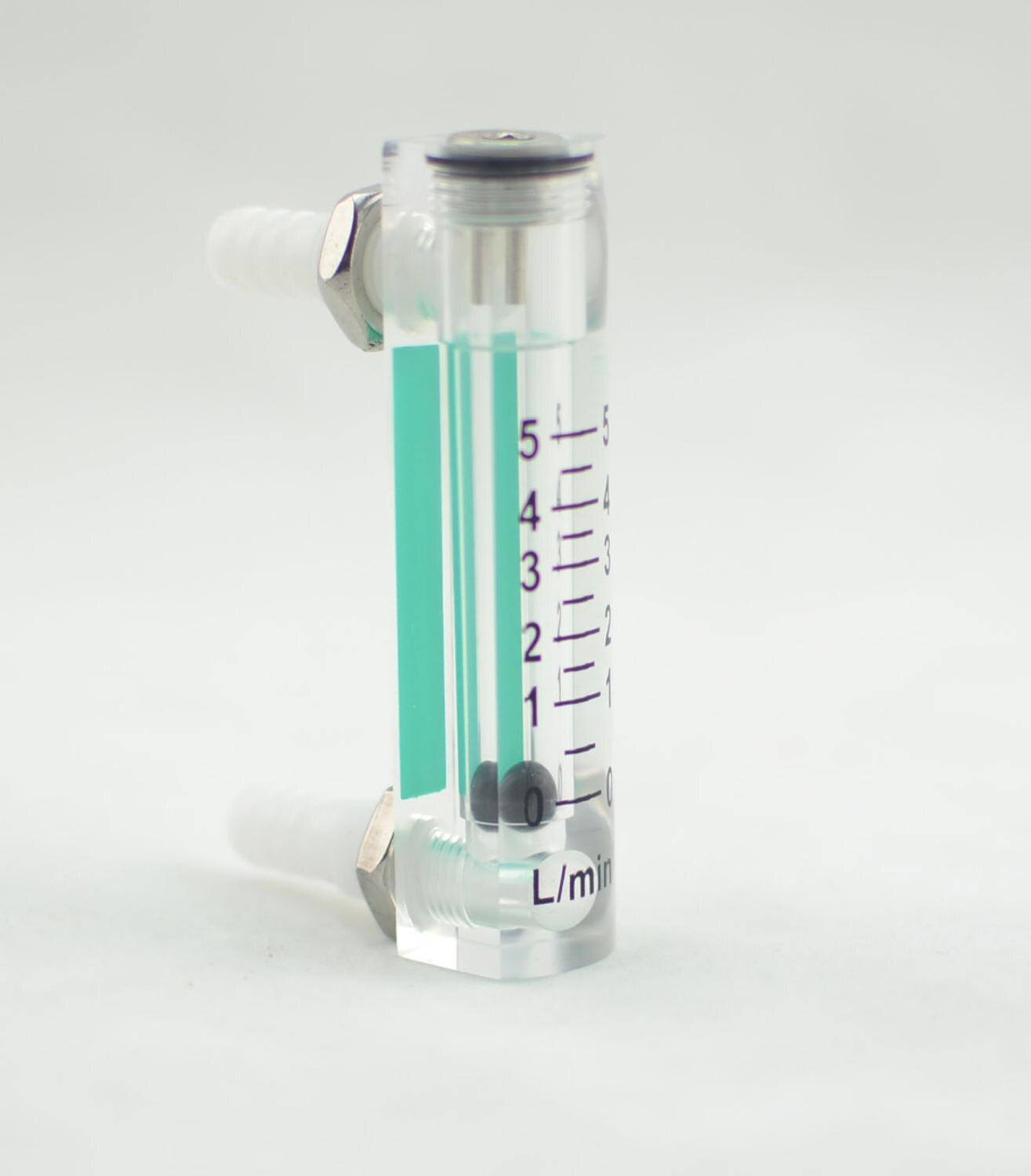 LZQ-1, 2,3, 4,5 przepływomierz powietrza z tworzywa sztucznego (H = 90mm przepływomierz tlenu) z zaworem regulacyjnym robić konektratora tlenu, może regulować przepływ