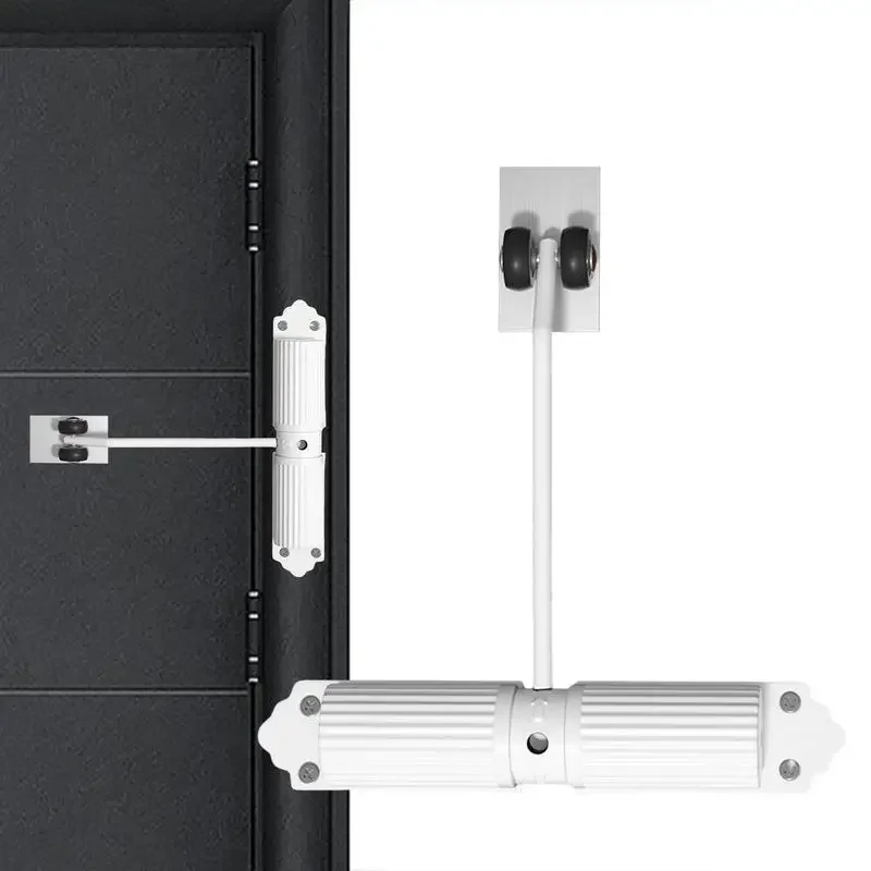 Selvlukkende dørlukkere med høy siste, støysvake dører, stansefrie, justerbare lukkere til skyving, enkel å installere, dørsikring