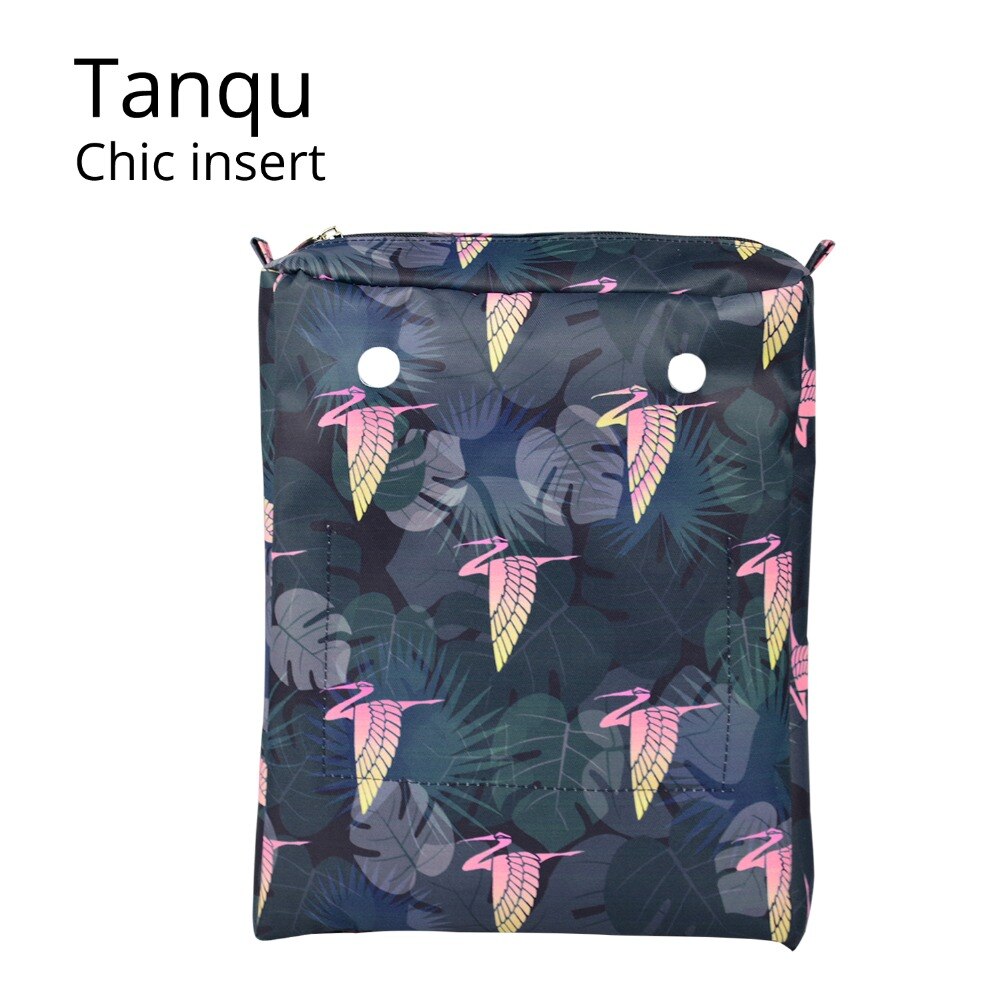 TANQU – poche intérieure en tissu sergé, doublure d&#39;insertion colorée, pour sac CHIC, imperméable pour femme,