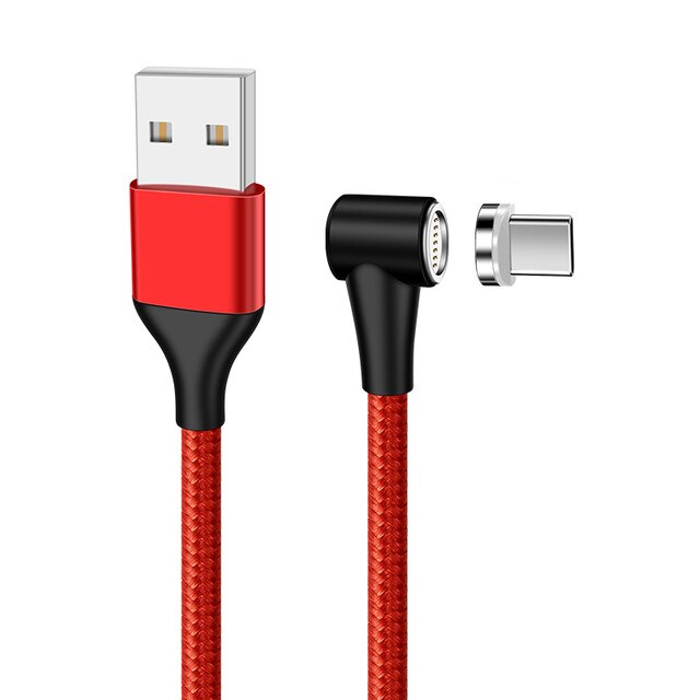 5A Magnetische USB Kabel Schnelle Ladung Mikro USB Typ C Für iPhone 11 Samsung s20 Daten Draht Kabel Magnet Ladegerät praktisch Kabel: Pro Typ C / rot