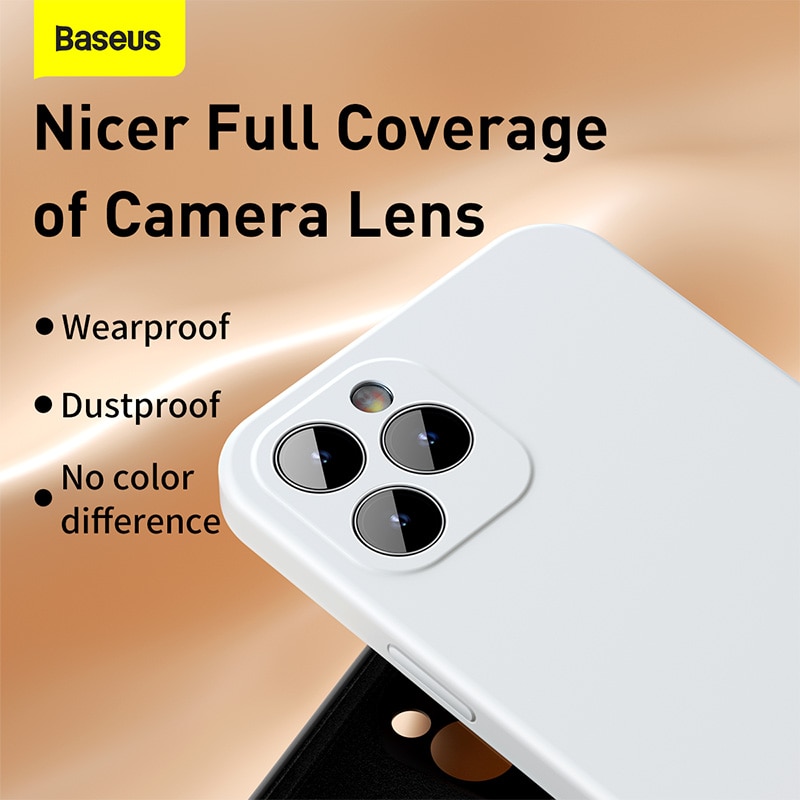Baseus Phone Cover For iPhone 12 Pro Max Dustproof Phone Case Simple Case Ultra Thin Back Phone Cover For iPhone 12 Mini