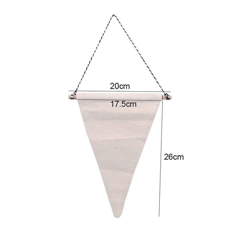 Pin Display Pennant Banner Enamel Lapel Pin Badge Flag Blank Black Canvas Wall Banner Badge Storage Home Hanging Decorations