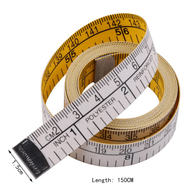 1.5M Sewing Ruler Meter Sewing Measuring Tape Body Measuring Ruler Sewing Tailor Tape Measure Soft Black: Dark Grey