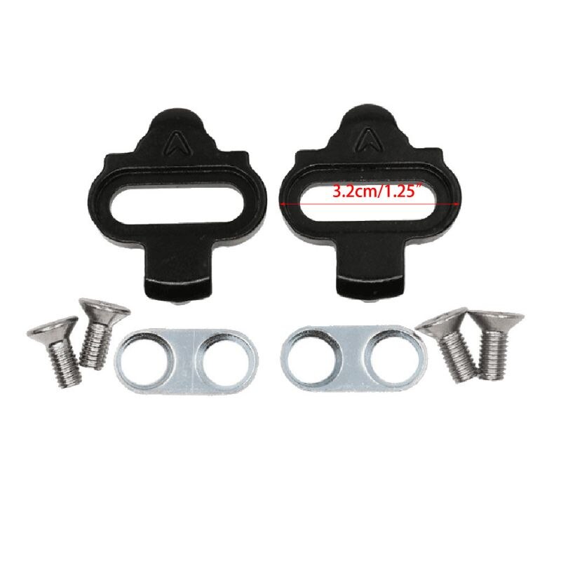 Spd mtb fiets schoenplaatjes pedaal clipless schoenplaatjesset racefietsuitrusting voor wellgo