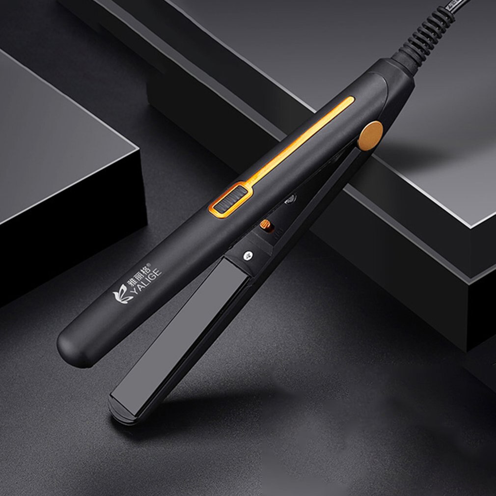 2 in 1 Mini Hair Curler Flat Iron Hair Straightener Corrugated Iron Straightener Curling Iron Styling Tool