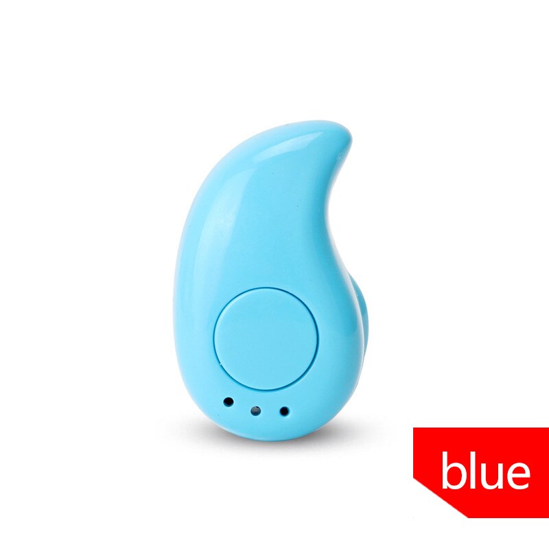 Mini Draadloze Bluetooth Oortelefoon In Ear Sport Met Microfoon Handsfree Headset Oordopjes Voor Alle Telefoon Voor Samsung Huawei Xiaomi Android: Blue