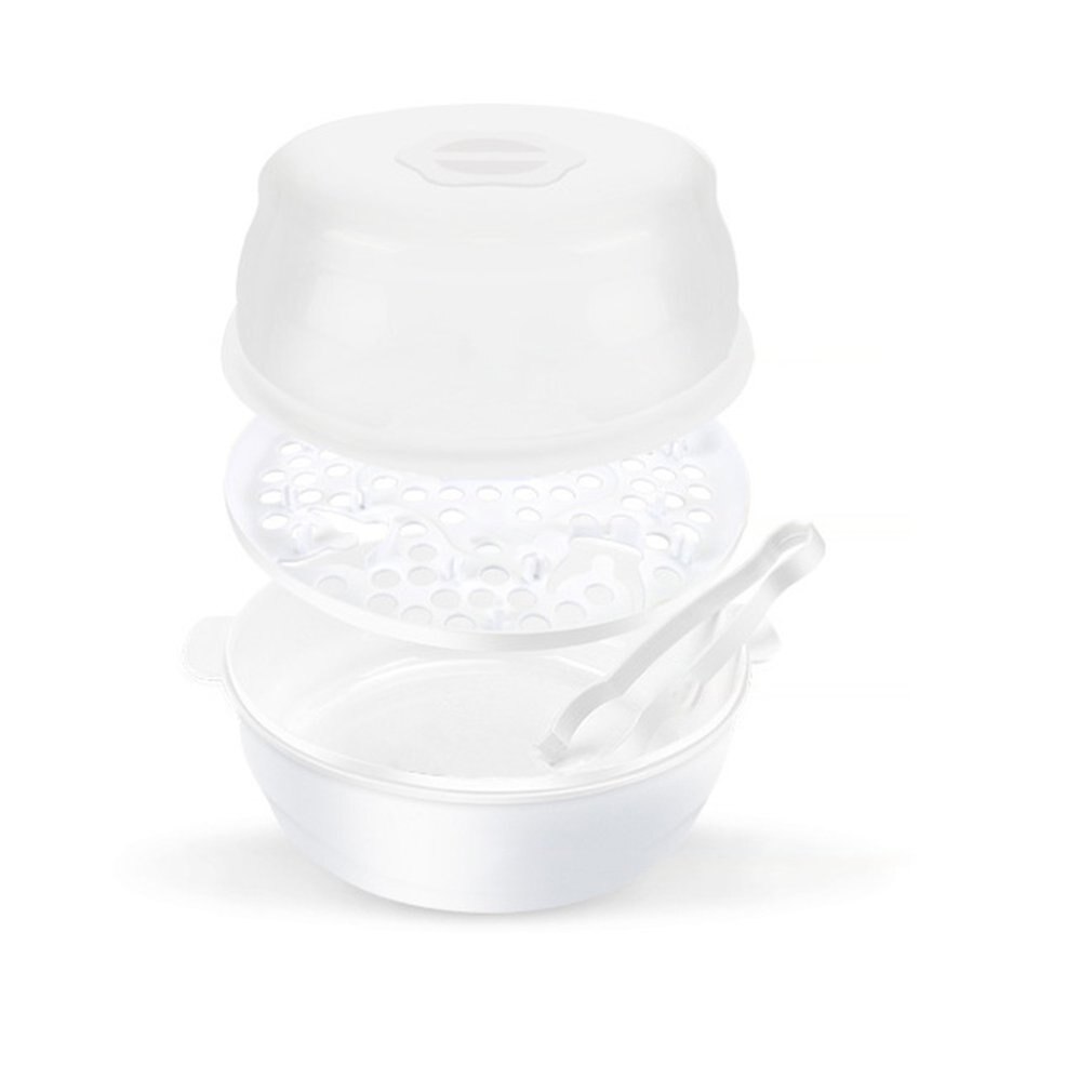 Baby Fles Sterilisator Magnetron Zuigfles Sterilisatie Box Stoomsterilisator Hoge Temperatuur Servies Speelgoed Sterilisator