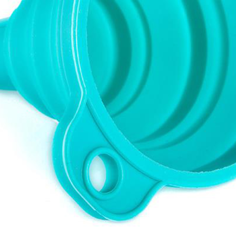 Siliconen Trechter Silicone Inklapbare Set Opvouwbare Keuken Trechter voor Water Fles Liquid Transfer Food Grade KichenTool Trechter