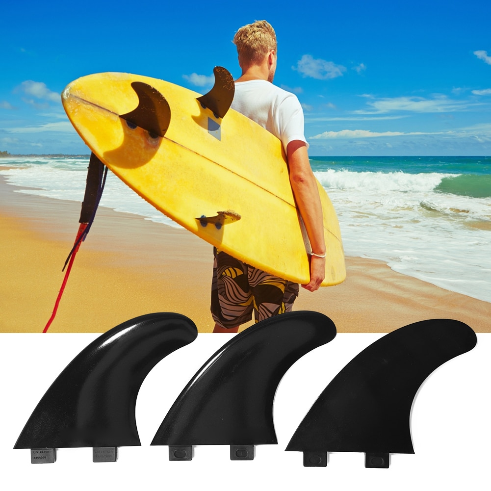 3pcs/set Surfboard Fins Water Fins Long Board Water Wave Fin Surf Board Paddle for FCS G5 Board Accessories