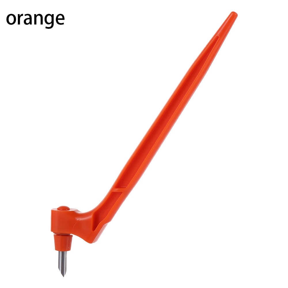 1PC 360-grad Rotierenden Klinge Kunststoff Edelstahl Scrapbooking Scrapbooking Schablone basteln Scheibe Handwerk Schneiden Werkzeuge: Orange