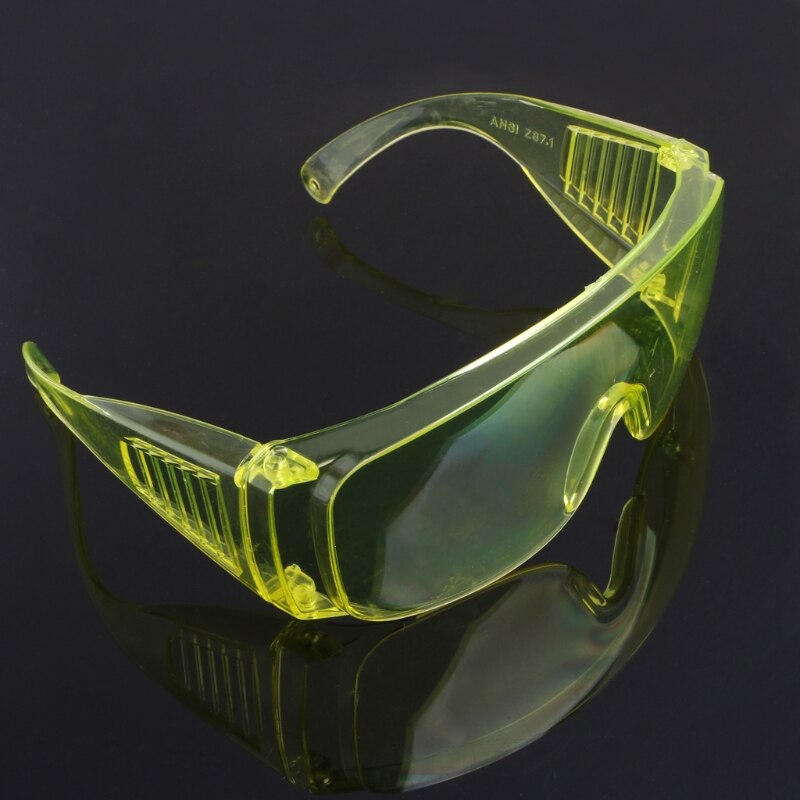 Veiligheidsbril Bril Werk Dental Oogbescherming Eyeswear Bril: Transparent Yellow