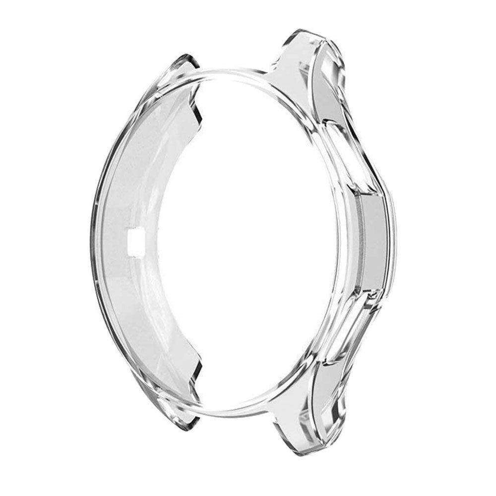 Case for Samsung Galaxy Watch 46mm Cases & Gear S3 Frontier Soft TPU Smart Shockproof Case Cover Bumper Protector Frame Plated: Clear / Gear S3