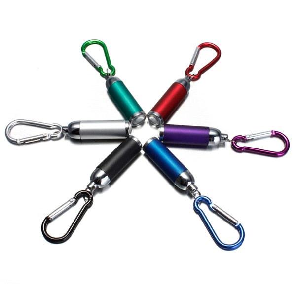 Mini LED Taschenlampe KeyChain Schlüsselring Ultra Helle Tragbare Für Camping Outdoor LXH