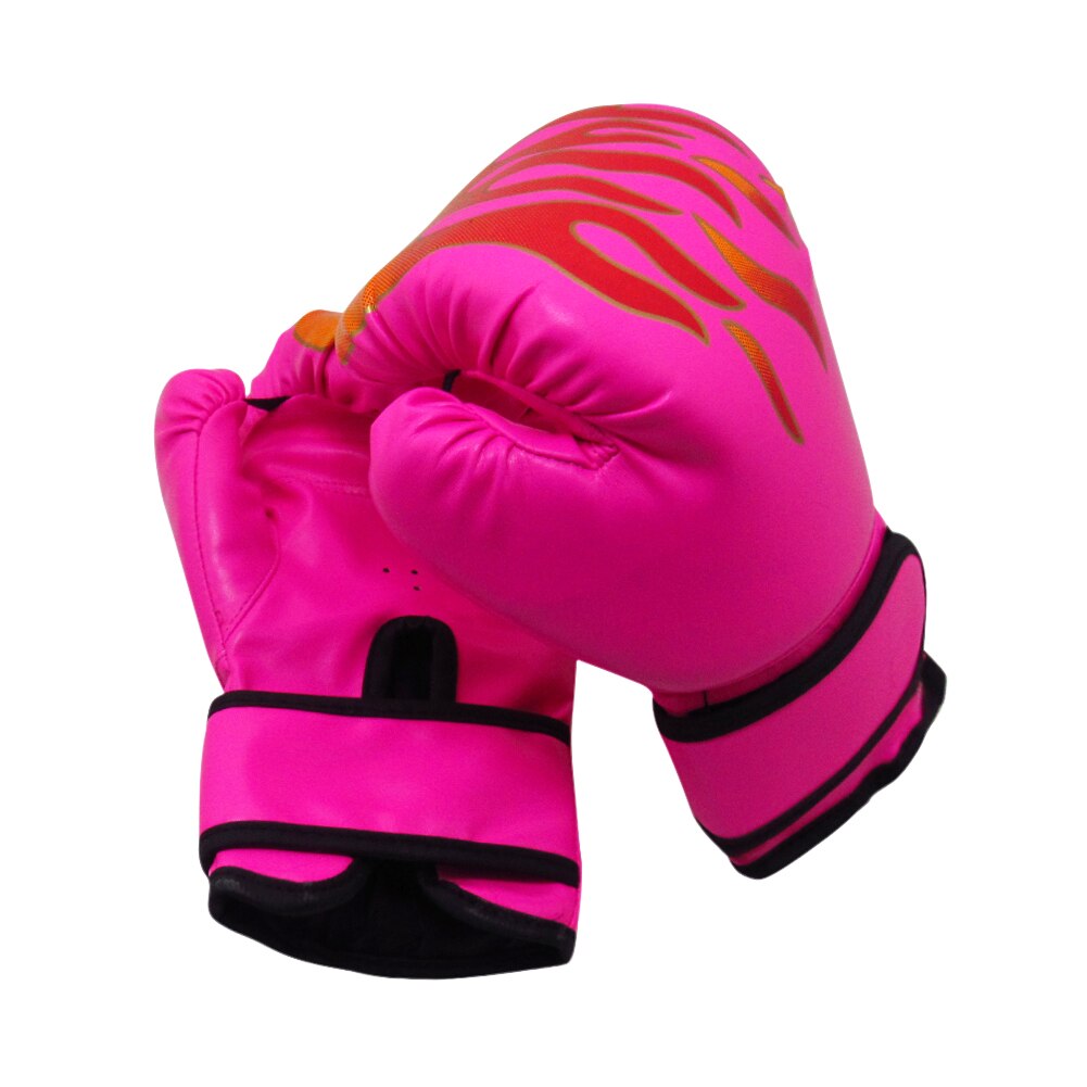 2pcs Boxing Gloves Kids Breathable Muay Thai Sparring Punching Karate Kickboxing Children Training Fighting Gloves