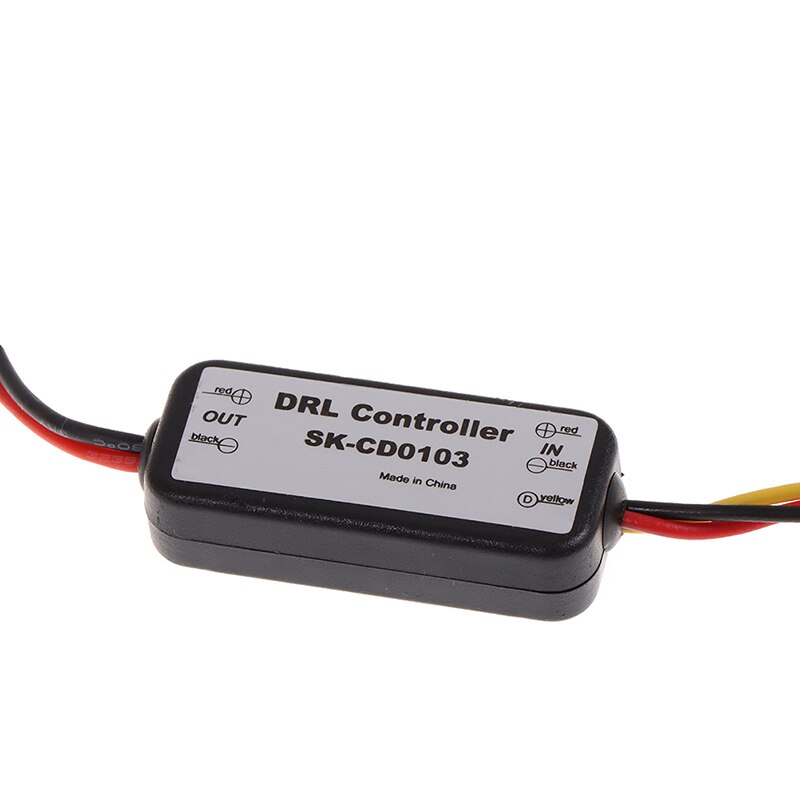 Offre spéciale DRL contrôleur Auto voiture LED feux diurnes relais harnais variateur marche/arrêt