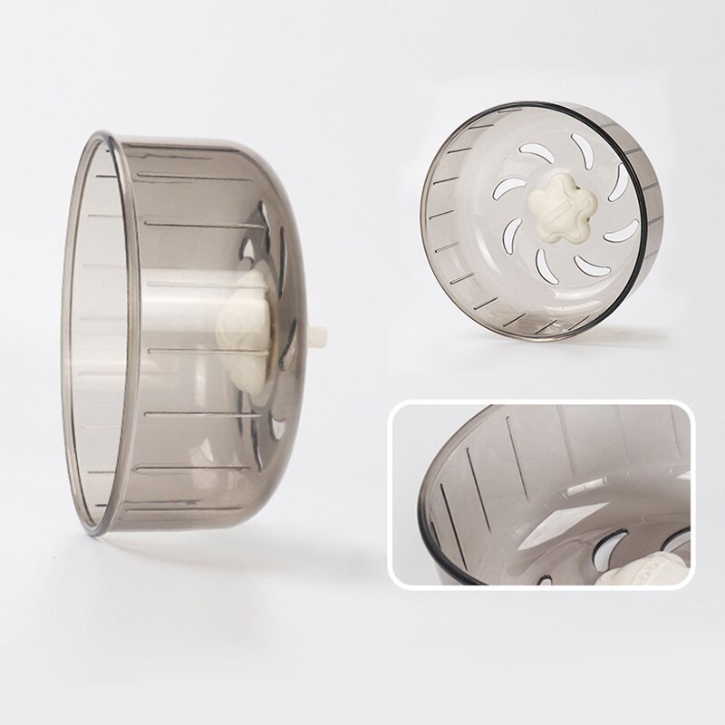 1 Small Pet Plastic Wheel Toy Sports Jogging Wheel Squirrel Hamster Chinchilla Little Mouse Non-slip Running Fitness Toy