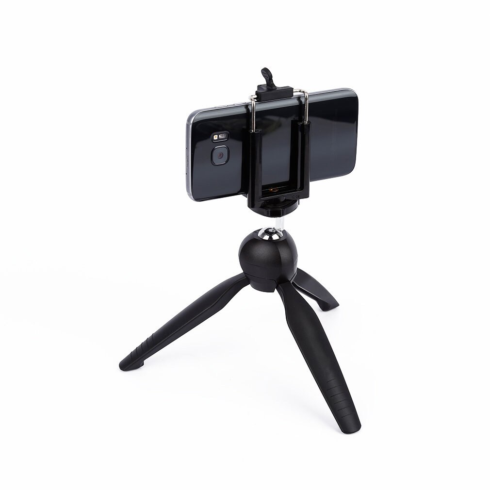 YUNTENG 228 Mini Self-Tripods Holder Clip Desktop for Digital Camera Smartphone