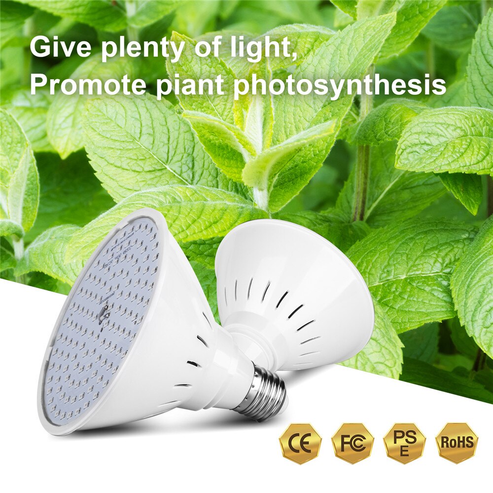 Newest LED Grow Light Full Spectrum Led Plant Ligting Bulbs Lamp E27 126LEDs 200LEDs 60/80LEDs Hydroponic Greenhouse Plant Light