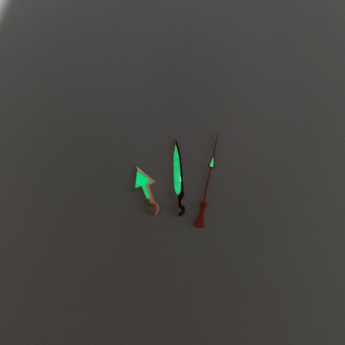 Nh35 Pointer Orange Naald Groene Lichtgevende, Horloge Accessoires, Geschikt Voor Nh35, Nh36 Beweging