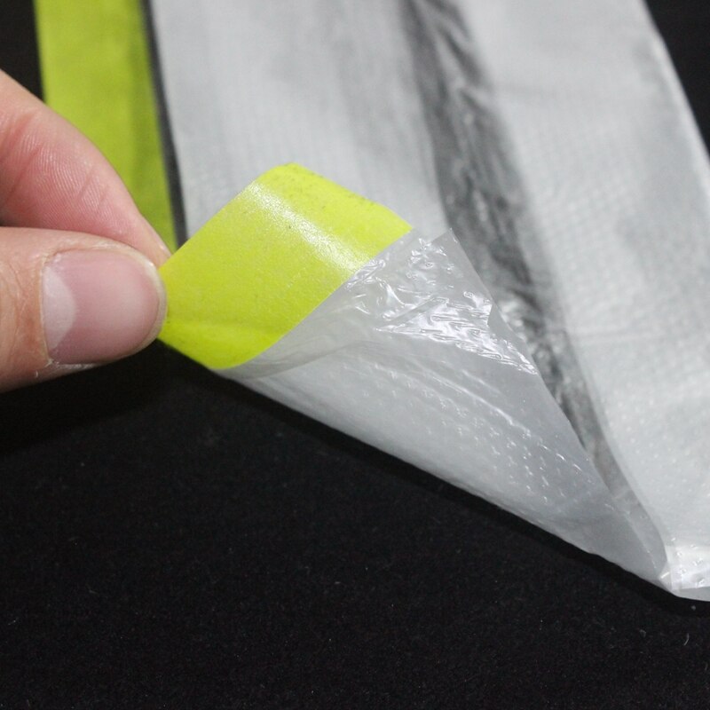 2pcs Furniture Spray Paint Masking Film Green Self-adhesive Spraying Protective Paper Cars Decoration Varnish Shadowing Tapes