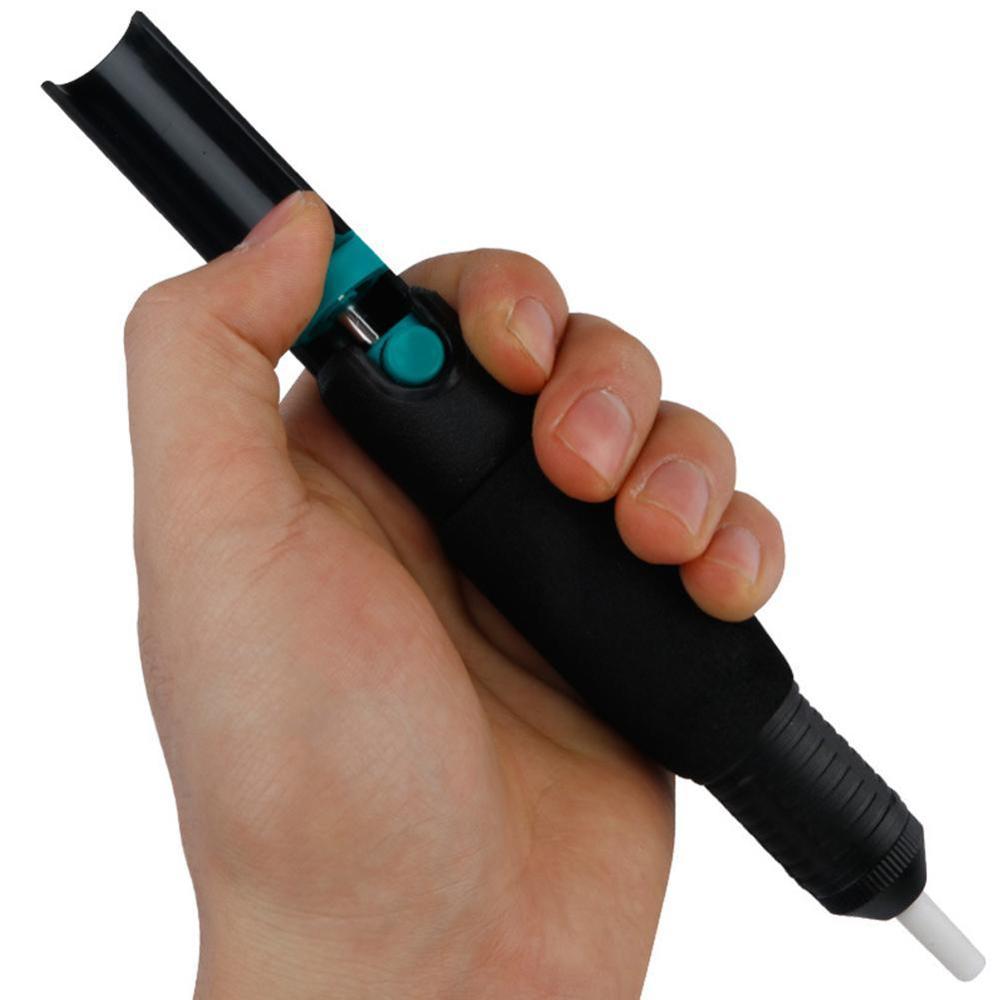 Kunststof krachtige desoldeerpomp zuignap tin vacuüm ijzer verwijdering laszuiger soldeer handpistool desoldeer soldeerbout  q3 r 0