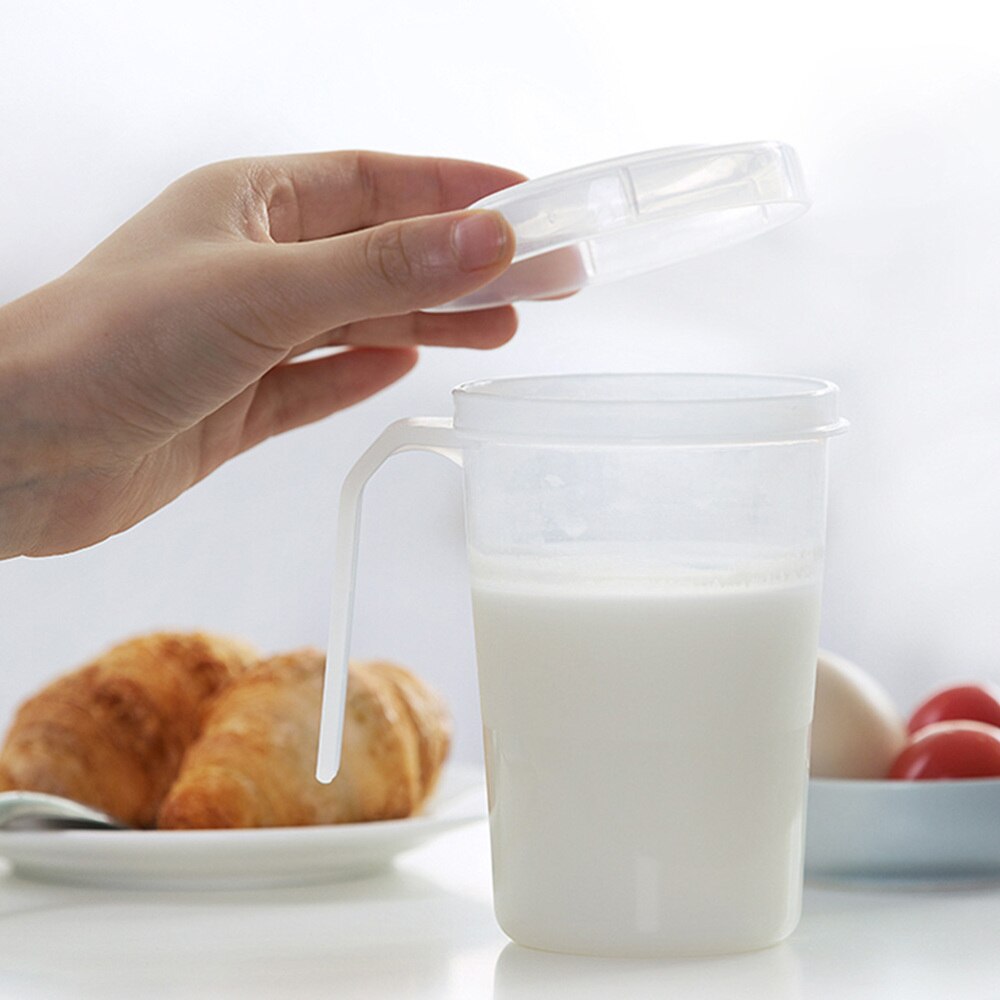 4 Pcs Cups Storage Containers Storage Glasses (Transparent)