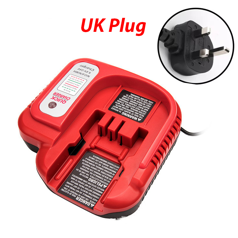 BDFC240 Fast Charger For Black & Decker 18V 14.4V 12V 9.6V 24V NiCD NiMH Battery: Blue