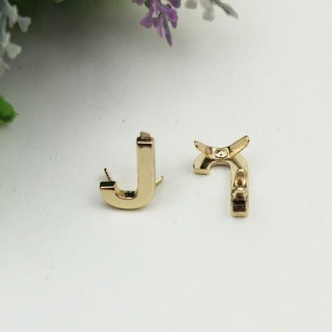 5Pcs Diy Engels 26 Brief Metalen Klinknagels Klauw Studs Voor Tassen Kleding Hoeden Leer Decor Alfabetten Klauw Klinknagel Handgemaakte ambachten: Blauw