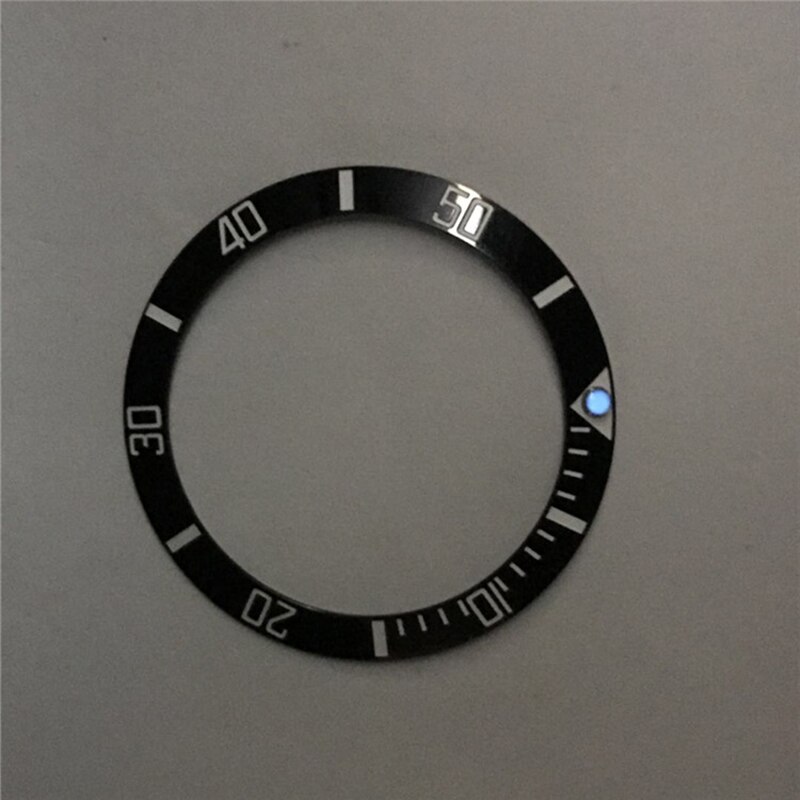 Recambio de bisel cerámico para reloj de 40mm, accesorio automático para relojes de hombre, negro/azul/Verde/dorado, Rolx