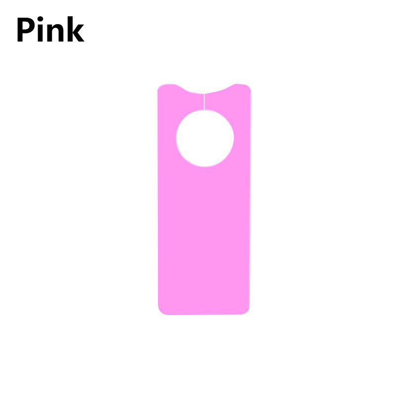 100Pcs Plant Tags Tuin Kwekerij Label Opknoping Boom Markers Zaailing Plant Fruit Bomen Borden Prompt Card Indeling Tool: Pink