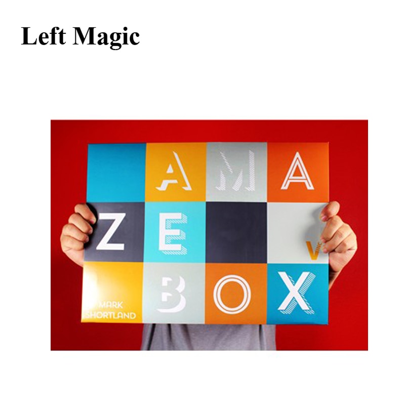 Amazebox Door Mark Shortland Goocheltrucs Uitwisseling Box Voor Professionele Goochelaar Stage Trucs Illusion Mentalisme Comedy G8295