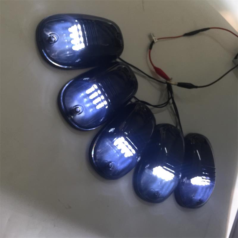 EXTERIOR CAR STYLE LED DOME DOME LIGHT CAB MARKET ROOF AMBER LIGHTS FOR F-150 F-250 F-350 RANGER T6 T7 XLT FX4 F150 PICKUP CAR
