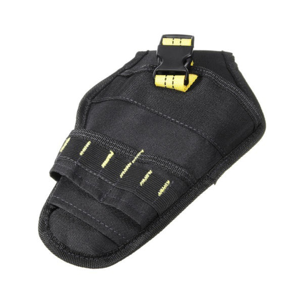 Portable Heavy Duty Drill Driver Holster Cordless Electrician Tool Bag Bit Holder Belt Pouch Waist Cordless Drill Storage Pocket