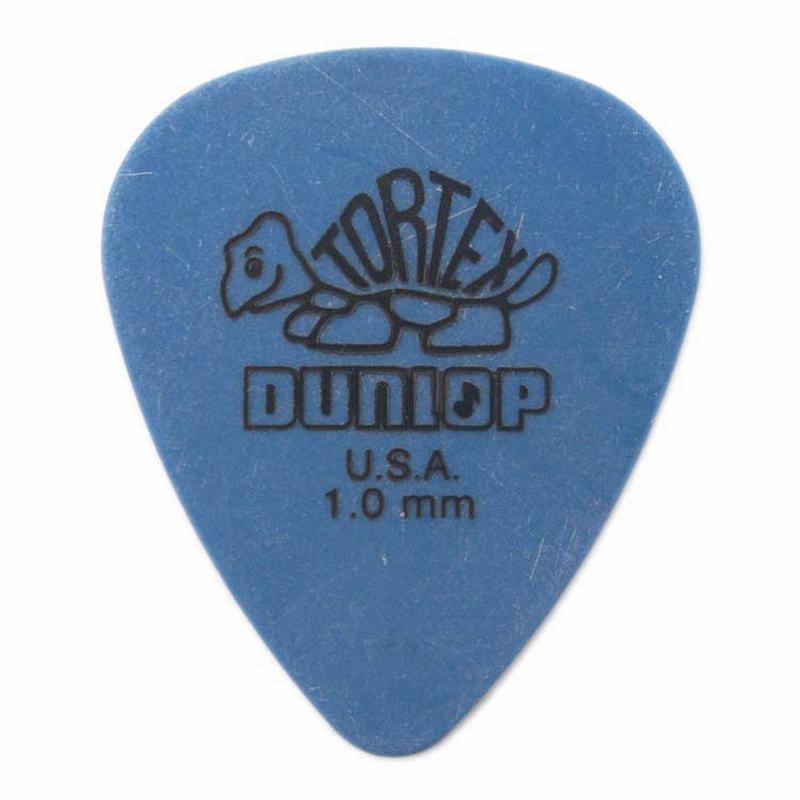 Dunlop-púas de guitarra eléctrica, accesorios de 6 tipos de espesor, 10 piezas: Morado