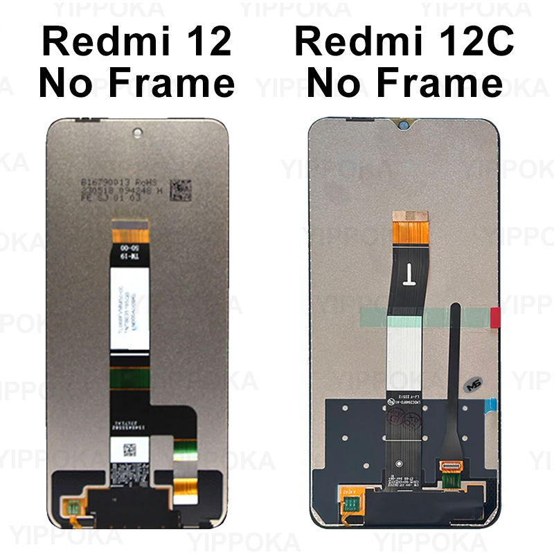 Rn86i für xiaomi redmi 12c lcd poco c55 Anzeige touchscreen Digitalis ierer für redmi 12 Anzeige rn02a lcd ersatzteil