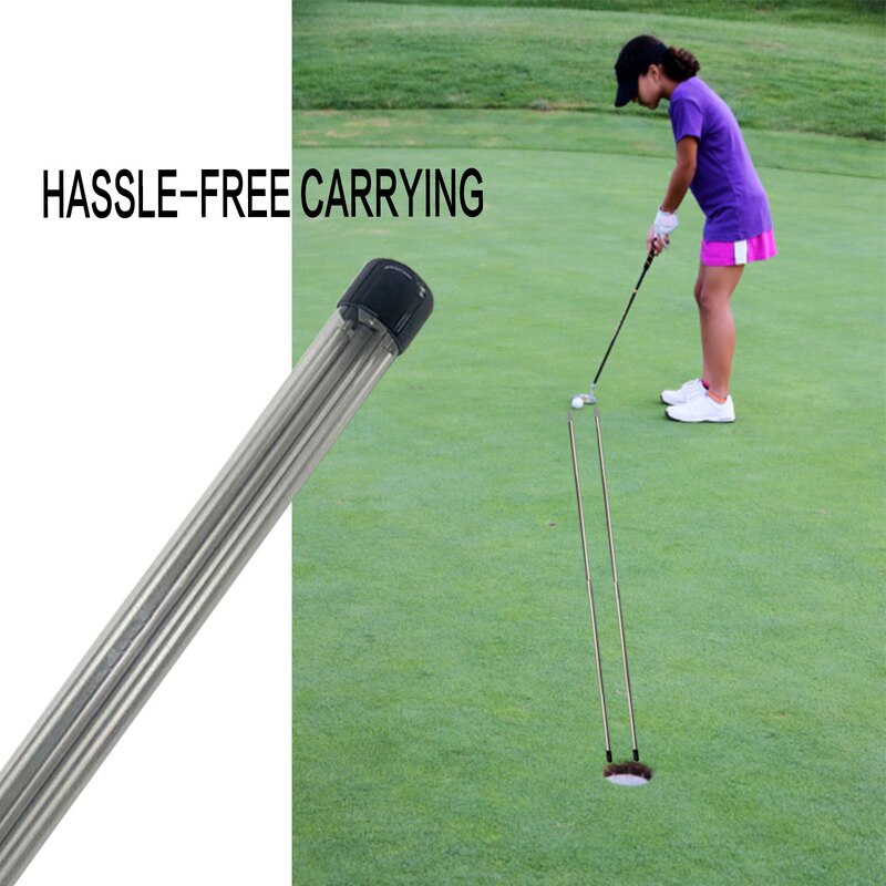 Varillas de palo de entrenamiento de alineación de Swing de Golf, accesorios de práctica para golfistas, de Metal y aluminio portátil