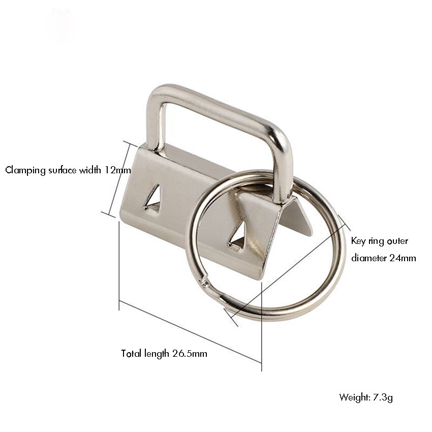 5PCS/Lot Handbag Strap Shoulder Clasp Metal Handle Clip Clasp Holder Heavy Duty D Ring Buckles for Hardware Bags Ring