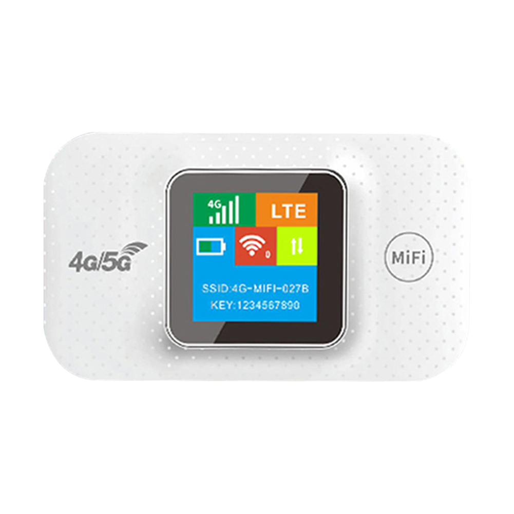 4G LTE Portable WiFi Hotspot 3000mAh 150Mbps Pocket Mobile Hotspot Support 8 To 10 Users with Sim Card Slot Modem Router Type-C