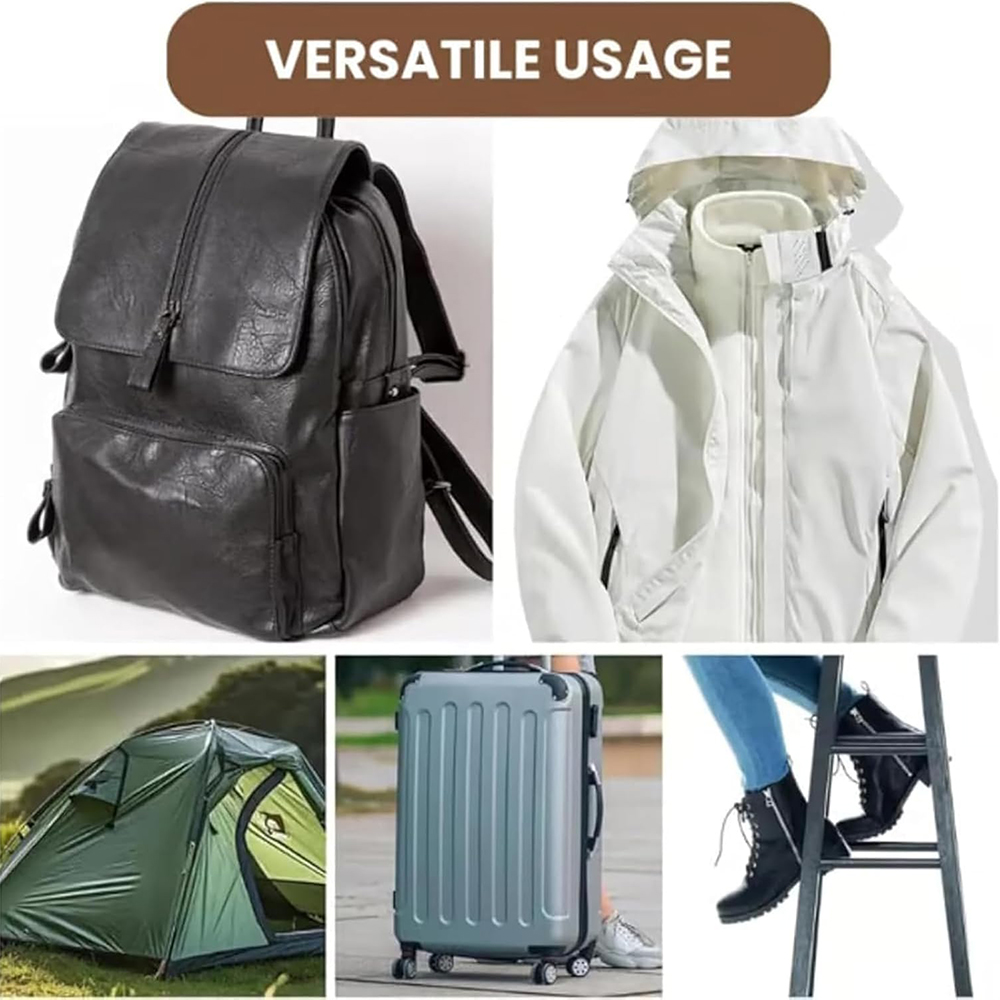 Reißverschluss-Reparaturset, 12-teilig, universeller Ersatz-Reißverschluss, schnelle Installation, abnehmbare Griffe, Reißverschlussköpfe, Reißverschluss-Fixierer für Gepäck, Taschen